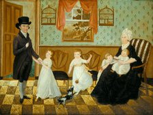 The Sargent Family, 1800. Creator: Unknown.