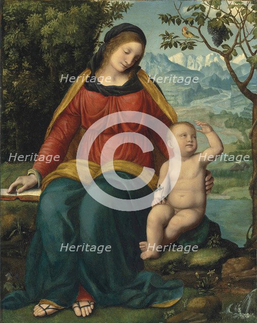 Madonna del grappolo (Madonna of the Grapevine), 16th century.