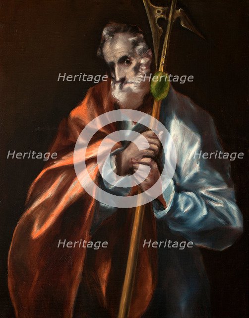 Saint Jude the Apostle. Artist: El Greco, Dominico (1541-1614)