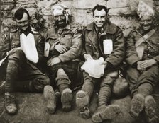 'It's a Long Way to Tipperary', Irish troops at Gallipoli, Turkey, World War I, c1915-c1916. Artist: Unknown