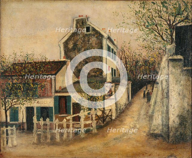 Le Lapin Agile, 1910. Creator: Maurice Utrillo.