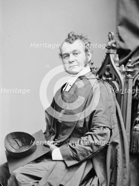 Bishop Cox of Baltimore, between 1855 and 1865. Creator: Unknown.