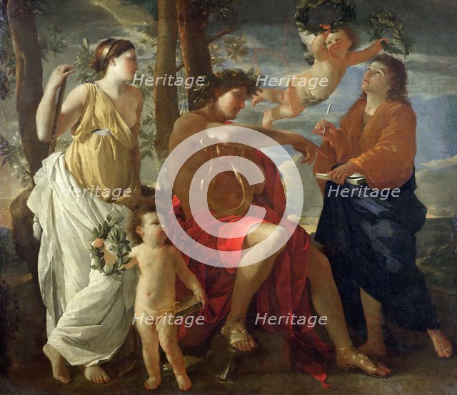 The Inspiration of the Poet, c. 1629-1630.