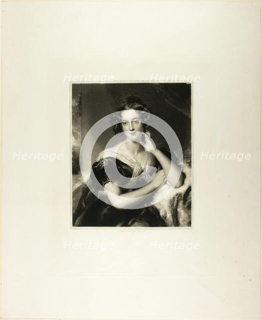 Miss Julia MacDonald, 1830/31. Creator: Samuel Cousins.