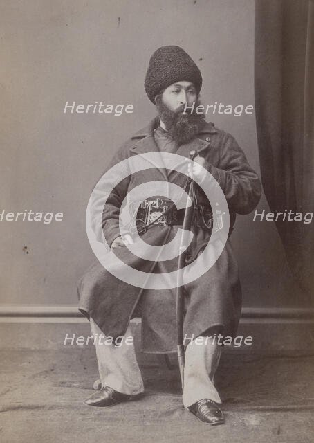 His Highness the Amir Shere Ali, c1878. Creator: John Burke.