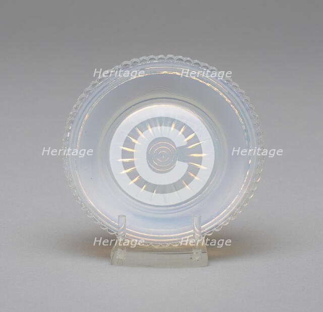 Cup plate, 1830/40. Creator: Unknown.