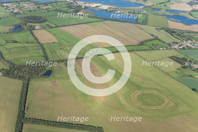 Thornborough Henges, Thornborough Moor, North Yorkshire, 2023. Creator: Robyn Andrews.