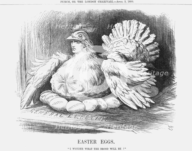 'Easter Eggs', 1880. Artist: Joseph Swain