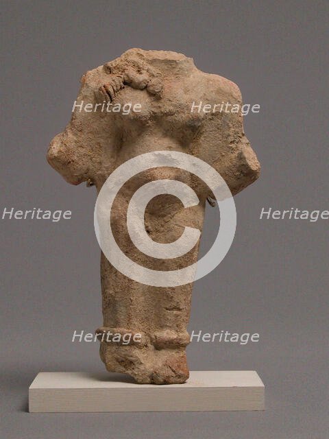 Fragment of a Figure, Coptic, 4th-7th century. Creator: Unknown.