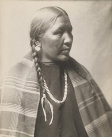 Cheyenne matron, 1905. Creator: Edward Sheriff Curtis.