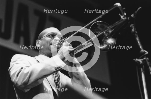 Delfeayo Marsalis, North Sea Jazz Festival, Netherlands, 1993. Creator: Brian Foskett.