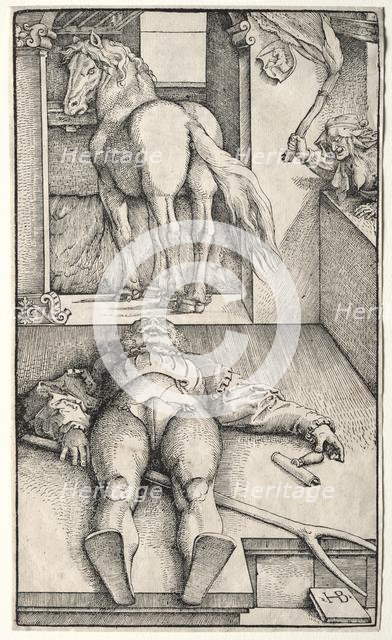 The Bewitched Groom, 1544. Creator: Hans Baldung (German, 1484/85-1545).