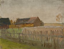 Evening, 1909. Creator: Jan Ciaglinski.