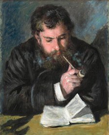 Claude Monet, 1872. Creator: Pierre-Auguste Renoir.