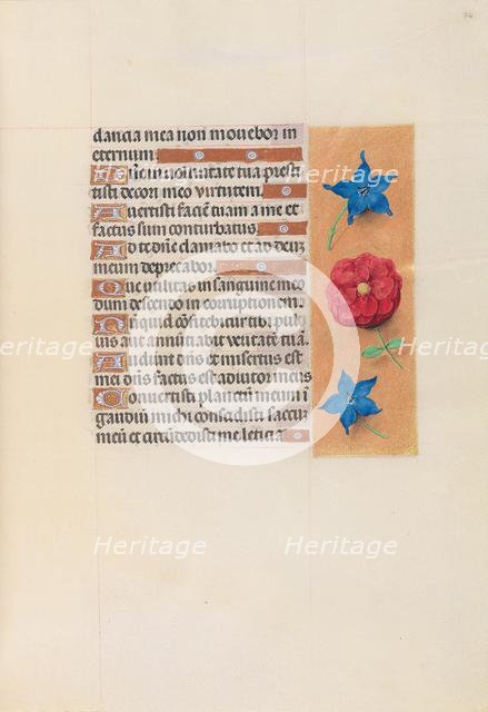 Hours of Queen Isabella the Catholic, Queen of Spain: Fol. 74r, c. 1500. Creator: Master of the First Prayerbook of Maximillian (Flemish, c. 1444-1519); Associates, and.