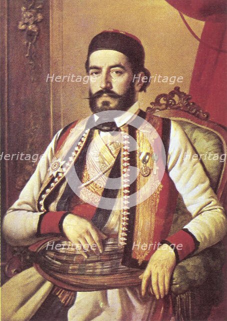 Nyegosh in 1847, (1951). Creator: Unknown.