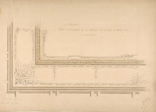 Design for ceiling decoration in the residence of the Duc de Massa on the rue la Boétie, Paris, 1889 Creators: Jules-Edmond-Charles Lachaise, Eugène-Pierre Gourdet.