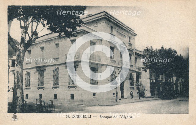 'Djidjelli - Banque de l'Algerie', c1940. Artist: Unknown.