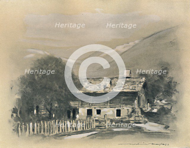 'Chalet near Lucene', 1903. Artist: Mortimer L Menpes.