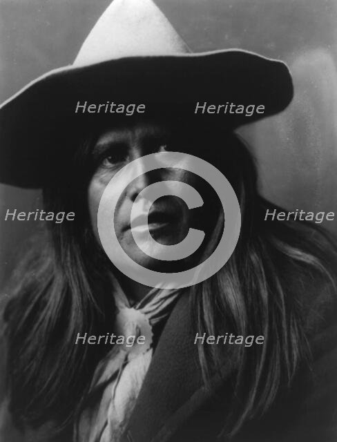 An Ostoho Cow Boy-Apache, c1903. Creator: Edward Sheriff Curtis.