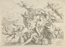 The Rape of Europa, ca.1636. Creator: Simone Cantarini.