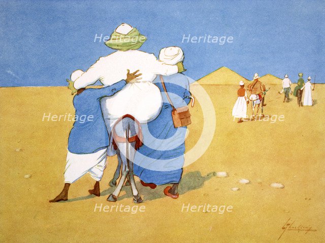 'Stern Reality, or Last but not Least', 1908.  Artist: Lance Thackeray