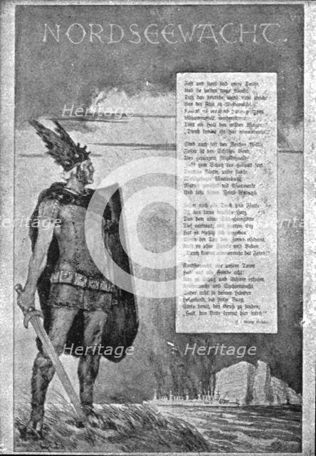 '"KULTUR"; Les Heures D'Ivresse; specimen des pages inspirees par le debut..., 1914. Creator: Unknown.