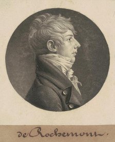 de Rochemont, 1805. Creator: Charles Balthazar Julien Févret de Saint-Mémin.