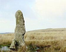 The Long Stone, Challacombe, Exmoor, Devon, 1999. Artist: EH/RCHME staff photographer