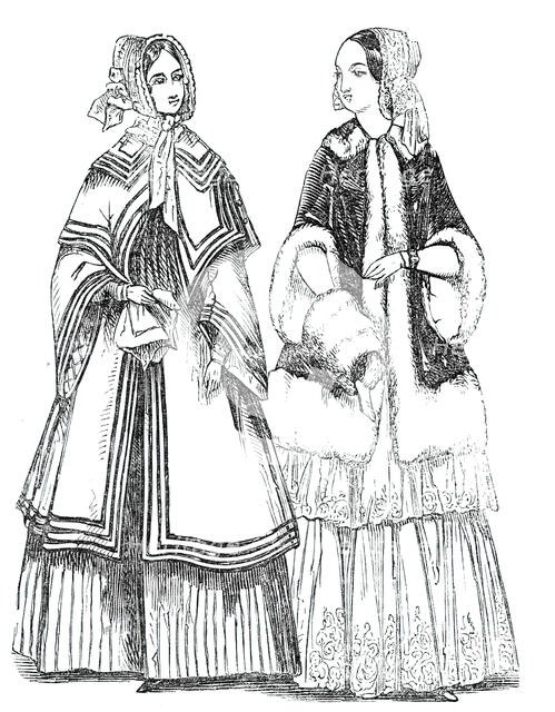 Fashions for the New Year, 1844. Creator: Unknown.