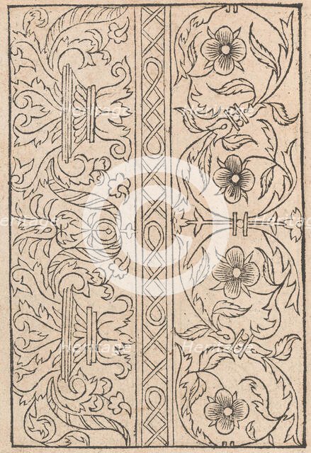 New Modelbüch allen Nägerin u. Sydenstickern (Page 23v), 1556. Creator: Hans Hoffman.