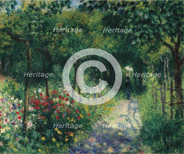 Women in the Garden, 1873. Artist: Renoir, Pierre Auguste (1841-1919)