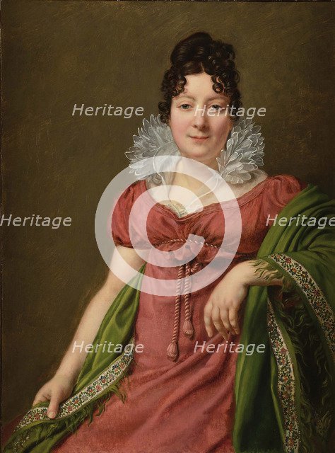 Portrait of Marie-Thérèse Bourgoin (1781-1833), mistress to Emperor Alexander I, ca 1809.