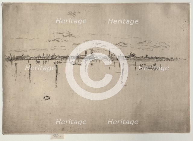 Little Venice, 1880. Creator: James McNeill Whistler (American, 1834-1903).