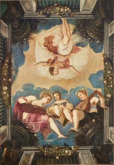 Allegory of Music, 1570s. Creator: Tintoretto, Jacopo (1518-1594).
