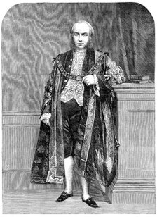 The Right Hon. W. A. Rose, the new Lord Mayor, 1862. Creator: Unknown.