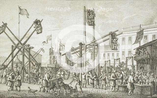 Illustration for Storch's 'Painting of Petersburg', 1792. Creator: Daniel Nikolaus Chodowiecki.