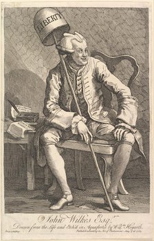 John Wilkes, Esq., May 16, 1763. Creator: William Hogarth.