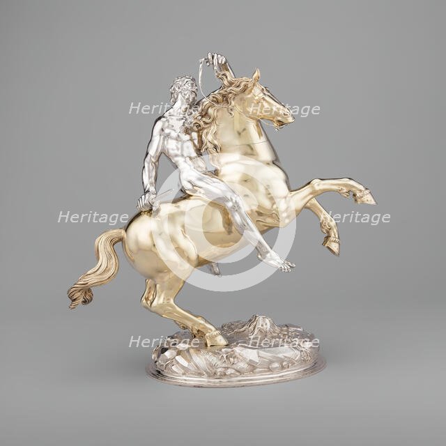 Horse and Rider, Ulm, 1630. Creator: Hans Ludwig Kienle.