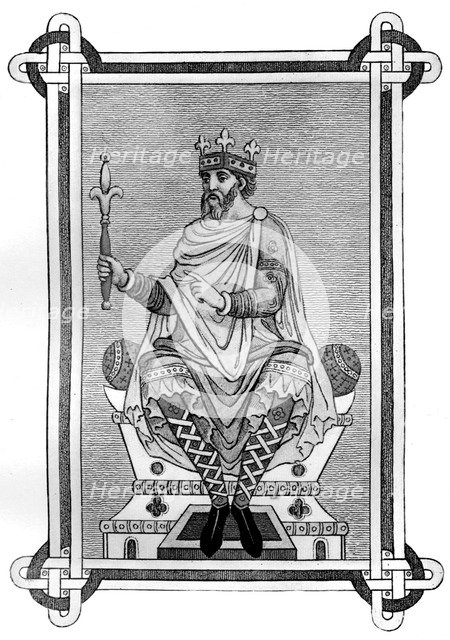 A Saxon monarch, (1910). Artist: Unknown