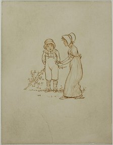 Little Boy and Girl, n.d. Creator: Catherine Greenaway.