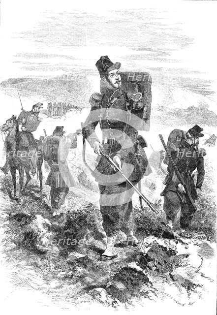 The Chasseurs de Vincennes, 1856.  Creator: Henry Duff Linton.