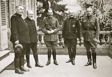 King George V in France, World War I, 1916. Creator: Unknown.
