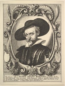 Peter Paul Rubens (Petrus Paulus Rubenius), 1625-77. Creator: Wenceslaus Hollar.