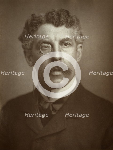 Squire Bancroft, British, actor-manager, 1883. Artist: St James's Photographic Co