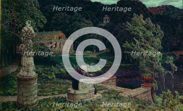 The Sound of the Old Park, 1926. Artist: Vasnetsov, Appolinari Mikhaylovich (1856-1933)