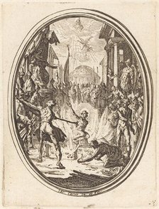 The Martyrdom of Saint Lawrence. Creator: Jacques Callot.
