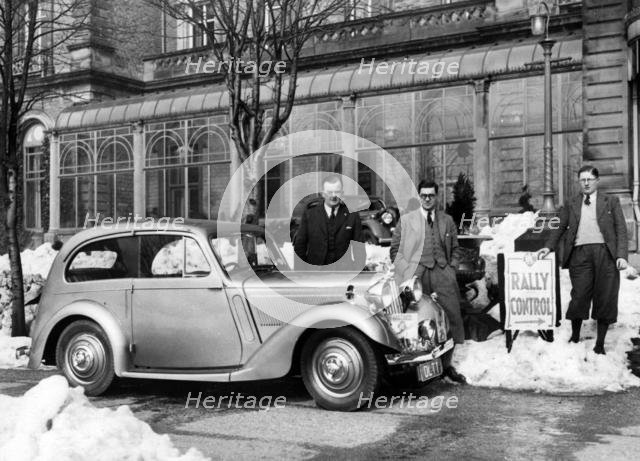 1937 Talbot Ten saloon. Creator: Unknown.
