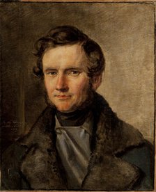Portrait of Eng. Maciej Bajer, 1839. Creator: Jan Nepomucen Glowacki.