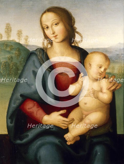 Madonna and Child, c1520. Creator: Perugino.